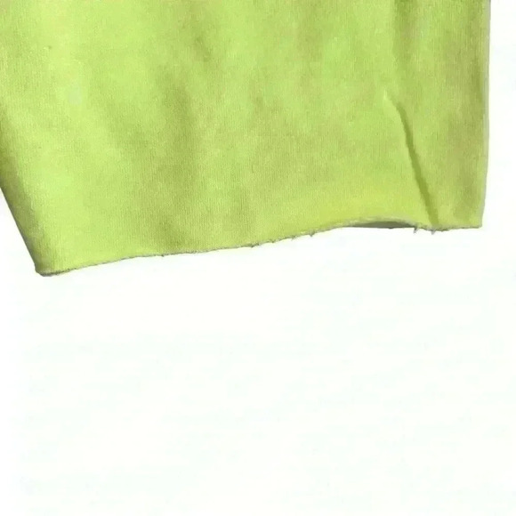 Champion Reverse Weave Cut-Off Sweat Shorts YELLOW 10" Puff C MENS Medium NWT - Picture 9 of 10